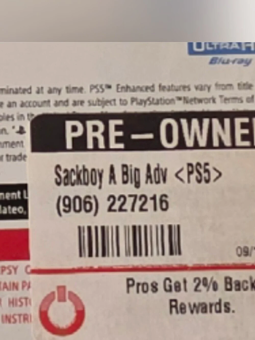 Sony PlayStation 5 PS5 - Sackboy: A Big Adventure - FAST SHIPPING